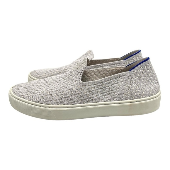 Rothy’s The Original Slip On Sneakers Saltwater Honeycomb Weave Comfort Shoe 8.5 - Picture 6 of 16